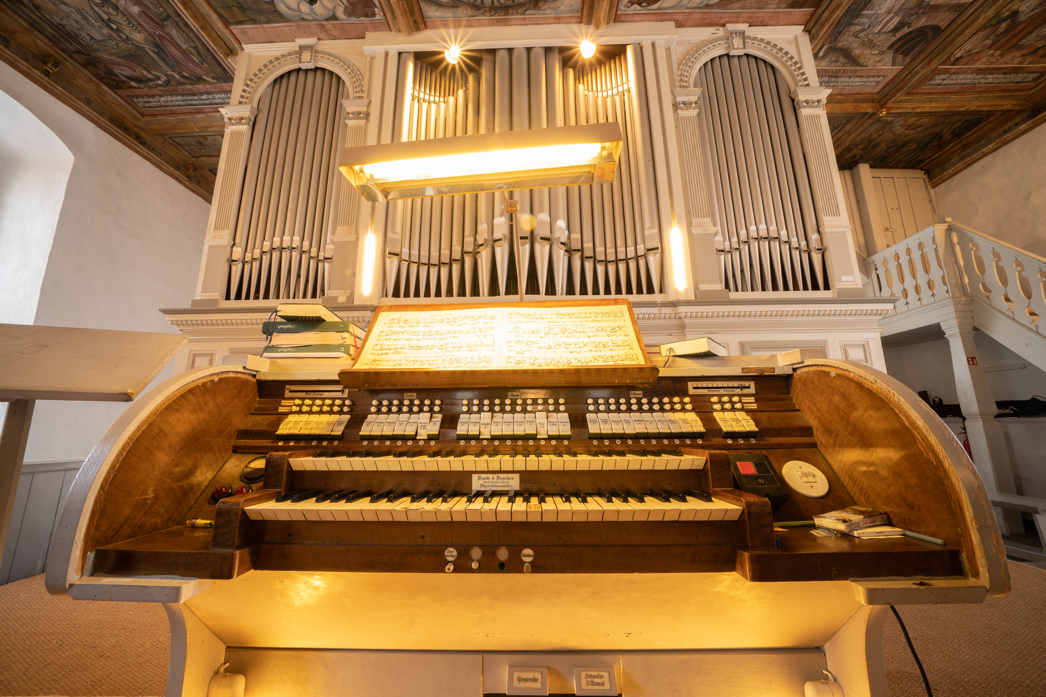 Alte Orgel in Grumbach – © Clemens Henker 2023